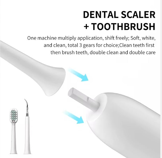 Electric Teeth Cleaner 2 in 1